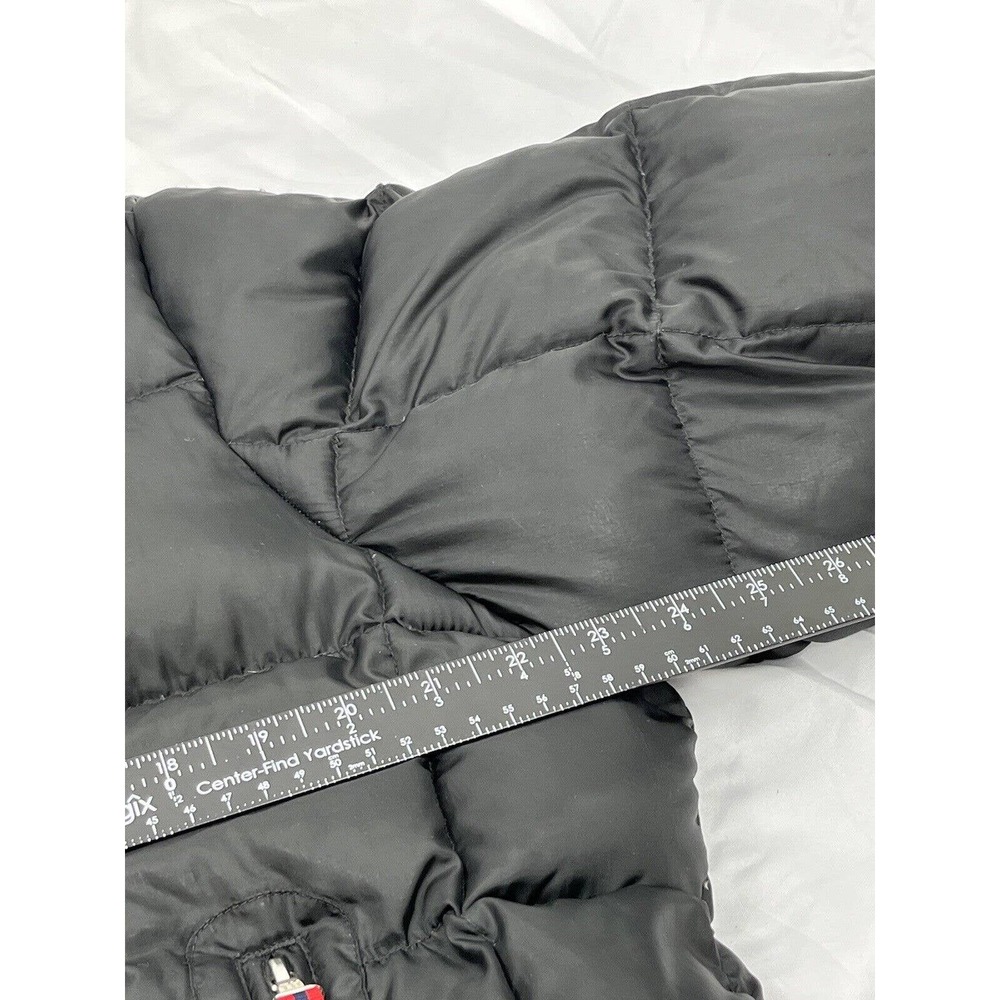 Tommy Hilfiger Black Puffer Jacket Juniors XL White Tag Early to Mid 00's - Picture 11 of 11
